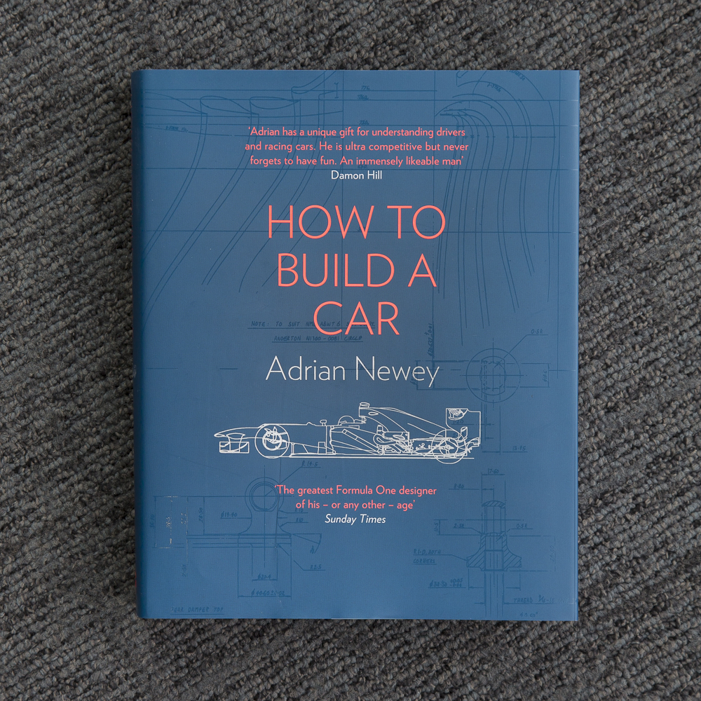 How To Build a Car by Adrian Newey - Fonts In Use